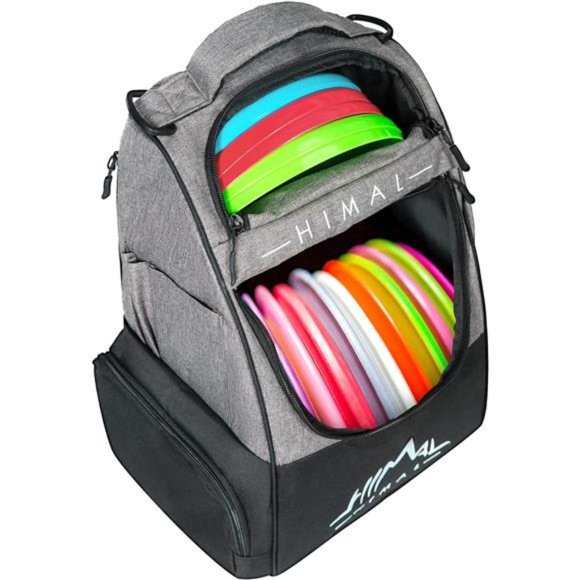 Disc Golf Bag with Large Capacity, Durable Disc Golf Backpack Holds